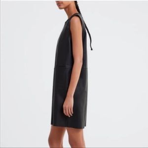 NEW Zara Faux Leather Dress